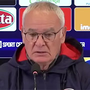 Ranieri: "A Napoli per fare la nostra partita"